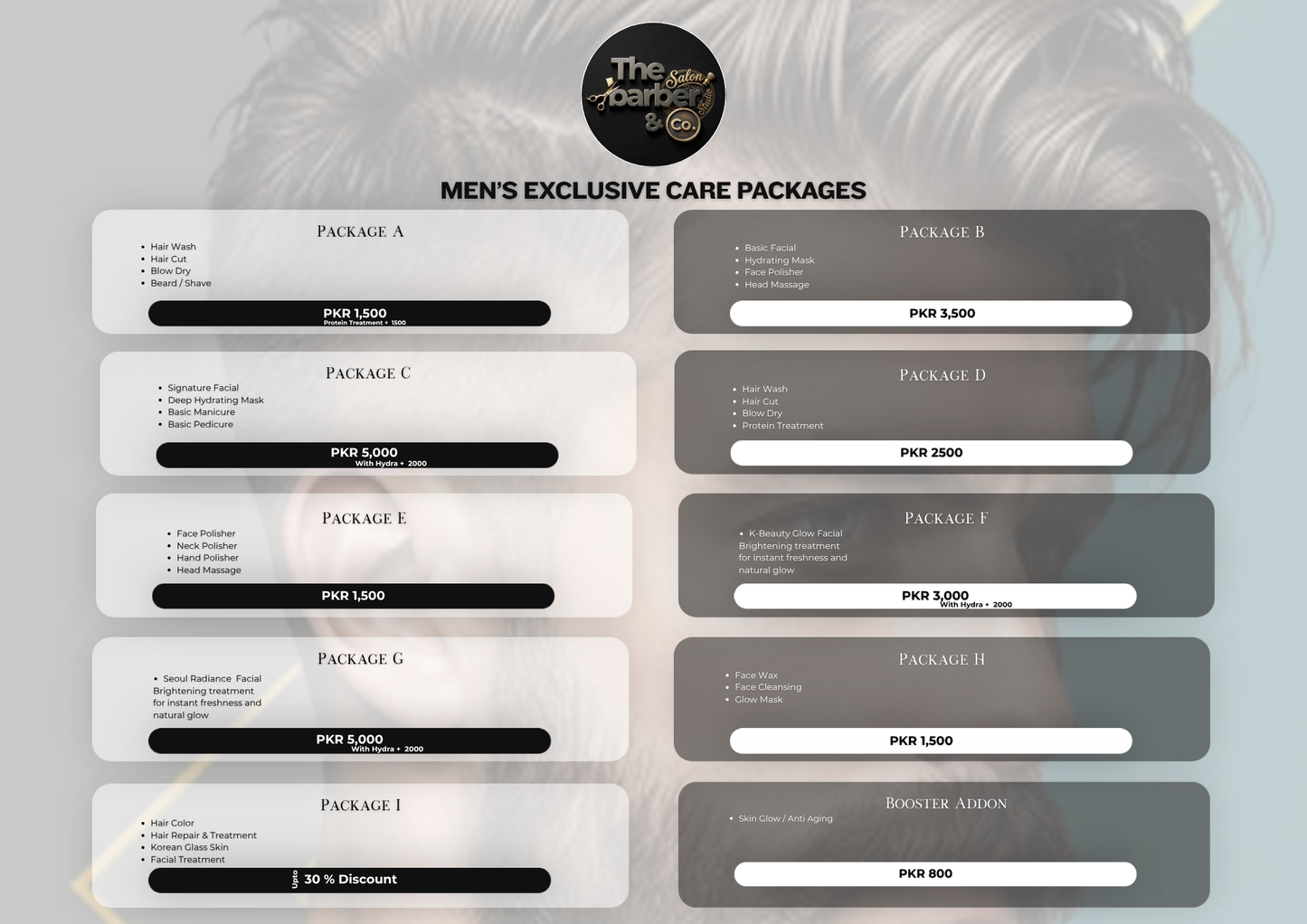 Men Exclusive Grooming Deals