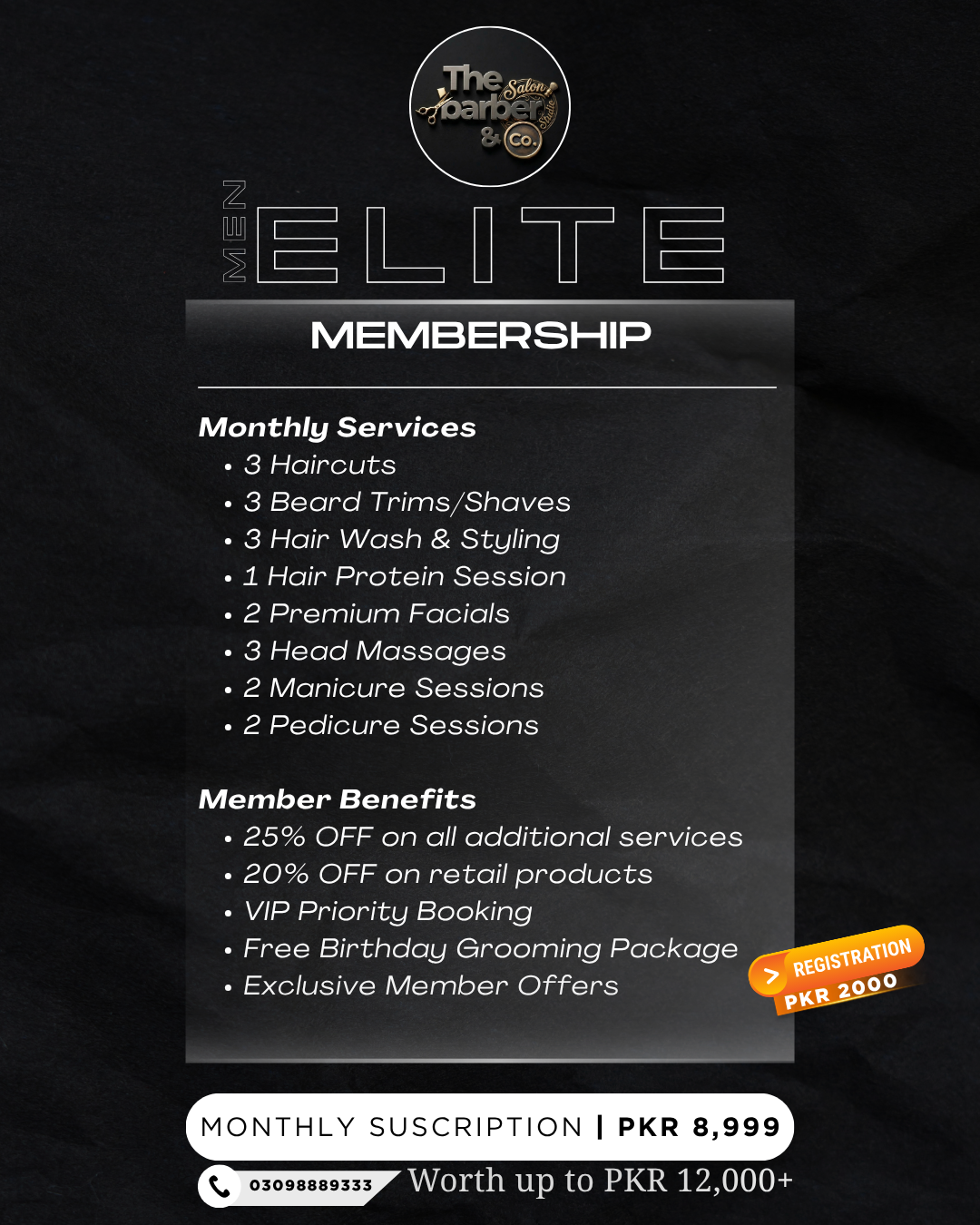 MEN'S GROOMING MEMBERSHIP