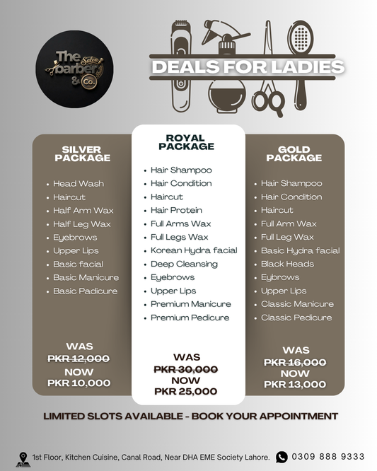 Ladies Complete Grooming Package