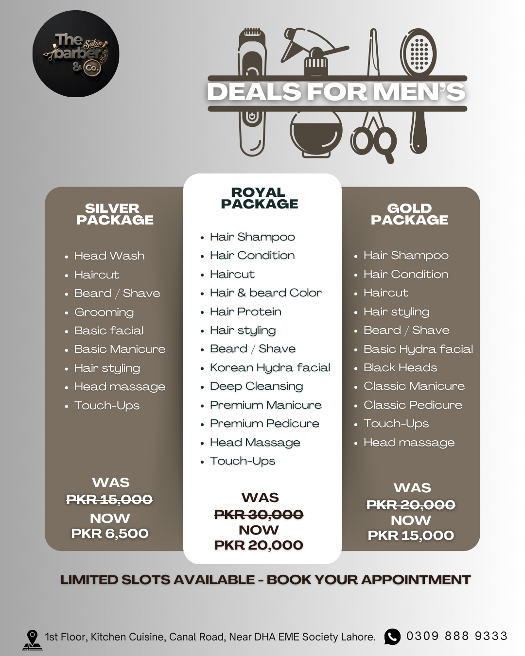 Men's Complete Grooming Package