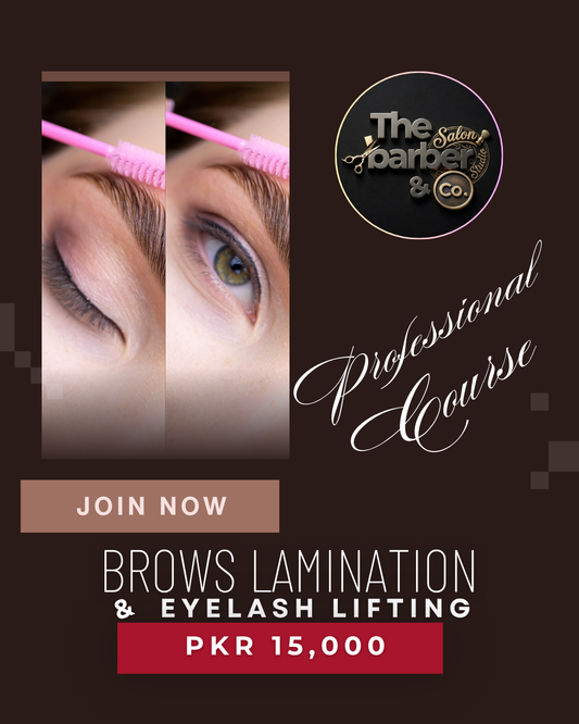 Lash Lift & Brow Lamination - Professional Course