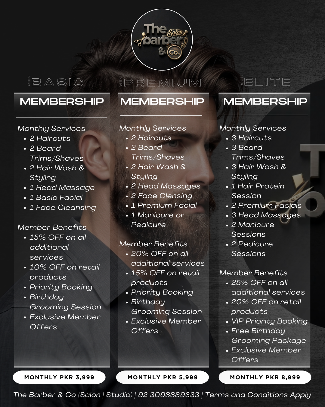 MEN'S GROOMING MEMBERSHIP